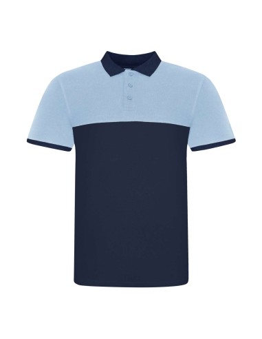 A-JP110-COLOUR BLOCK POLO